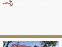 Tablet Screenshot of haus-meedland.de